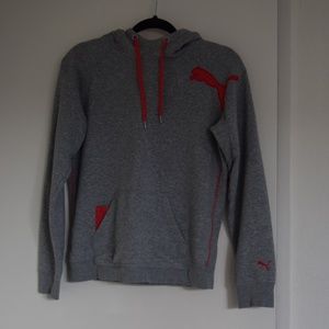 Puma Pink & Gray Athletic Sweatshirt